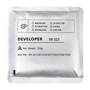 Original Recycled Genuine Konica Minolta DV323 Developer Powder for BH323 BH367 BH287 BH227 BH7522 BH7536 BH7528