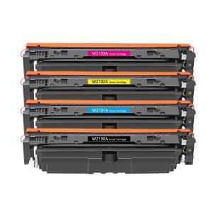 Compatible HP 210A W2100A W2101A W2102A W2103A Toner Cartridge for  Color LaserJet Pro MFP 4301dn 4301fdn 4301fdw Color LaserJet Pro 4201dn 4201dw